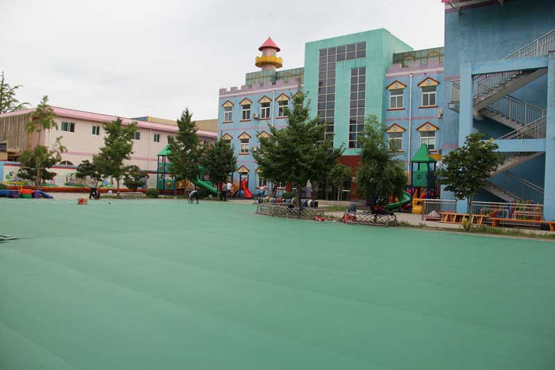 北京市平谷區第一幼兒園室外地板 北京平谷區第一幼兒園室外地板
