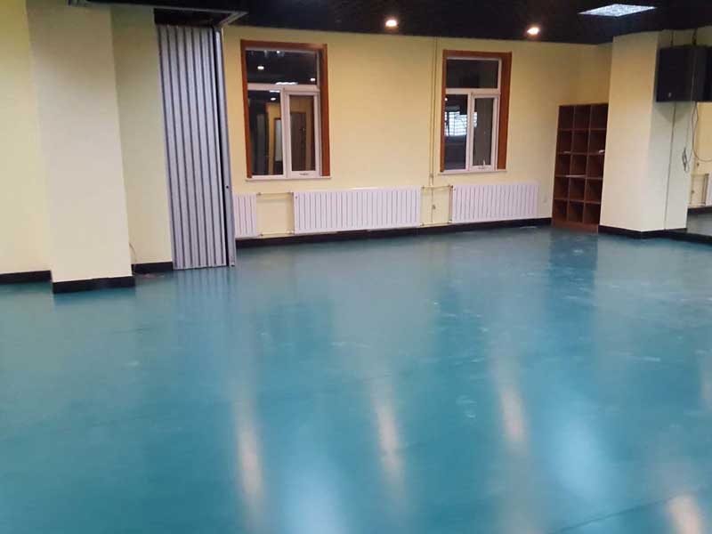pvc塑膠地板合適于教育系統地面