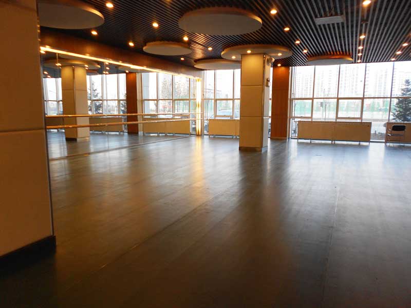 內蒙古康巴什新區鄂爾多斯市第一中學舞蹈地板
